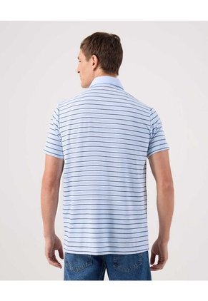 Polo Para Hombre Cuello Maquina Con Bolsillo Color Azul Marca Patprimo #44111106