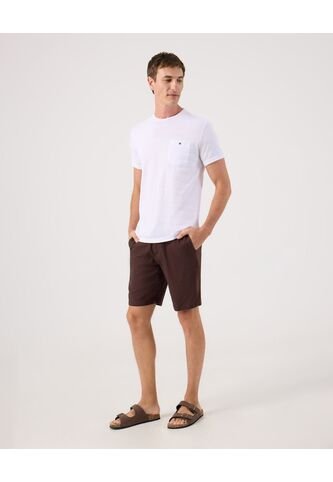 Bermuda Para Hombre Regular Corto Color Café Marca Patprimo #44100514 Patprimo