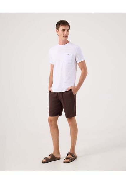 Bermuda Para Hombre Regular Corto Color Café Marca Patprimo #44100514