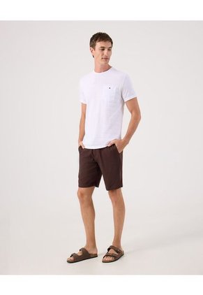 Bermuda Para Hombre Regular Corto Color Café Marca Patprimo #44100514