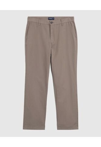Pantalón Chino De Corte Recto   Para Hombre Café Patprimo Patprimo