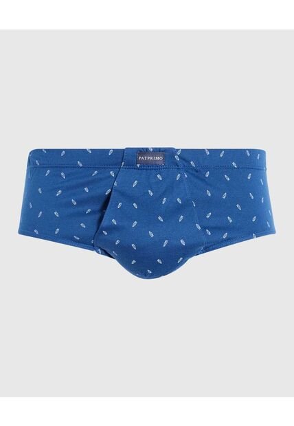 Boxer X1 Para Hombre Pantaloncillo Clasico Color Azul Marca Patprimo #10044-H0