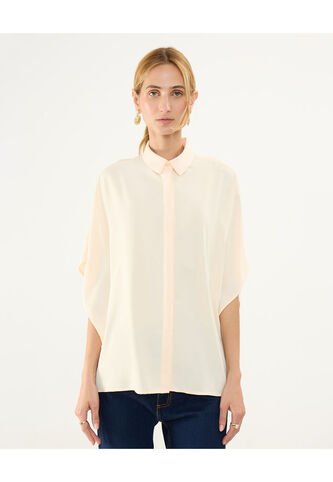 Camisa Para Mujer Manga Corta Color Amarillo  Marca Patprimo #30010655 Patprimo