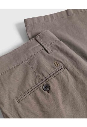 Pantalón Chino De Corte Recto Para Hombre Café Patprimo