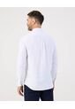 Camisa  Para Hombre Manga Larga Con Bolsillo Cuello I Color Blanco Marca Patprimo #44017341 de Patprimo