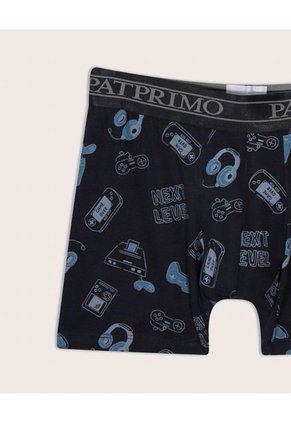 Boxer Para Niño Filete Color Negro Marca Patprimo #63000030