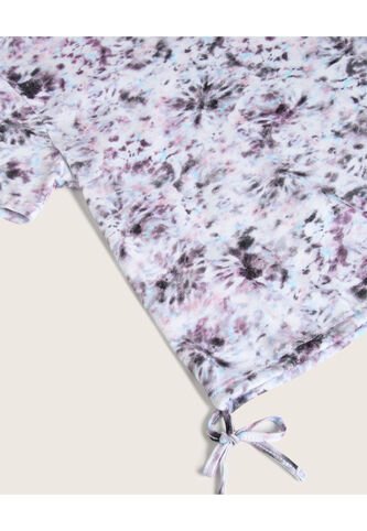 Camiseta Para Niña Manga Corta Color Morado Marca Patprimo #86090336 Patprimo