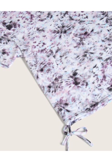 Camiseta Para Niña Manga Corta Color Morado Marca Patprimo #86090336