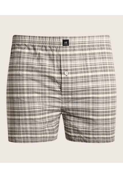 Boxer Para Hombre Bragueta Amplio Color Gris Claro Marca Patprimo #10470
