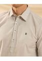 Camisa De Rayas Con Pechera   Para Hombre Azul Patprimo de Patprimo