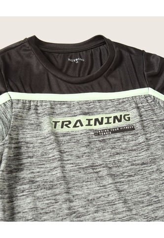 Camiseta Para Niño Manga Corta Color Negro Marca Patprimo #66090284 Patprimo