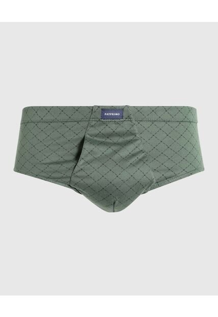 Boxer X1 Para Hombre Clasico Color Verde Marca Patprimo #10044-H0