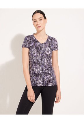 Camiseta Para Mujer Manga Corta Color Morado Marca Patprimo #30092263