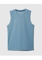 Camiseta Camiseta Ms Unicolor Con Espalda Texturizada  Para Hombre Azul Patprimo de Patprimo