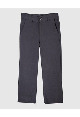 Pantalón Clásico Niño Kids Con Prenses Unicolor  Infantil Niño Gris Patprimo Patprimo