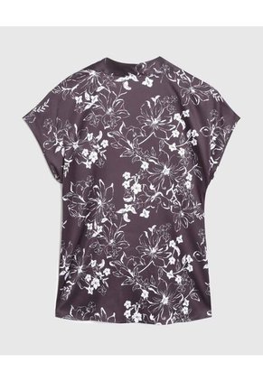 Blusa  Para Mujer Manga Corta Color Negro Marca Patprimo #30123627