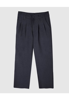 Pantalón Clásico Niño Kids Sin Prenses Unicolor Infantil Niño Gris Patprimo