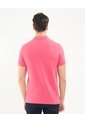 Polo Tejida Básica  Para Hombre Rosa Patprimo de Patprimo