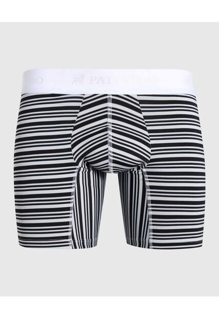 Boxer X1 Para Hombre Fleat Seamer Medio Color Gris Marca Patprimo #44000199