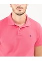 Polo Tejida Básica  Para Hombre Rosa Patprimo de Patprimo
