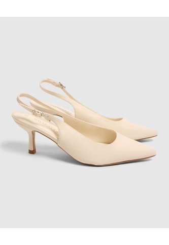 Tacones Descubiertos  Para Mujer Crudo Patprimo Patprimo