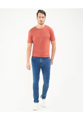 Camiseta Para Hombre Manga Corta Color Rojo  Marca Patprimo #44090917