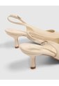Tacones Descubiertos  Para Mujer Crudo Patprimo de Patprimo