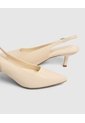 Tacones Descubiertos  Para Mujer Crudo Patprimo de Patprimo