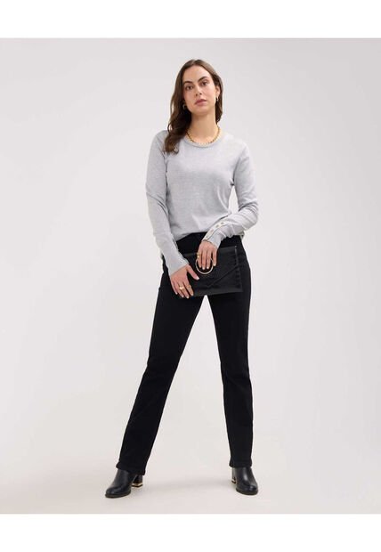 Saco Para Mujer Cuello Redondo Color Gris  Marca Patprimo #30330586