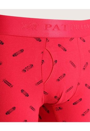 Boxer Para Niño Filete Color Rojo  Marca Patprimo #66000066
