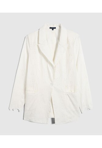 Blazer Para Mujer Blazer Color Blanco Marca Patprimo #30400130 Patprimo