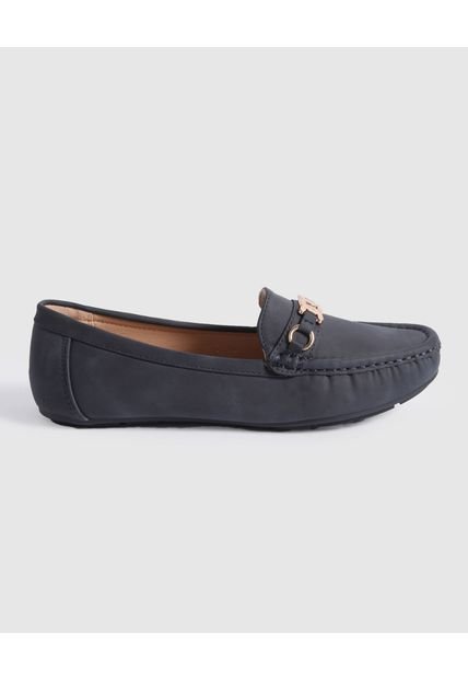 Mocasines Para Mujer  Color Gris Oscuro Marca Patprimo #30680057