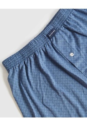 Bóxer Suelto Con Botón X1 Para Hombre Azul Patprimo