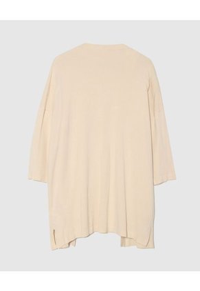 Saco Para Mujer Cuello Redondo Color Beige Marca Patprimo #14330212