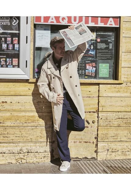 Pantalón  Para Hombre Chino Color Azul Marca Patprimo #44077353