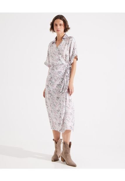 Vestido Para Mujer Manga Corta Color Blanco Marca Patprimo #30170923