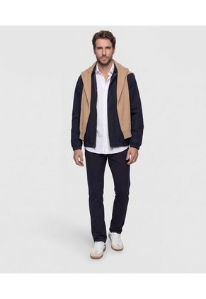 Camisa  Para Hombre Manga Larga Sin Bolsillo Cuello I Color Blanco Marca Patprimo #44017343