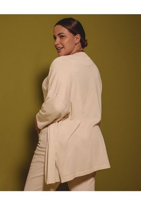 Saco Para Mujer Cuello Redondo Color Beige Marca Patprimo #14330212