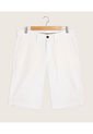 Bermuda Para Hombre Regular Largo Color Blanco Marca Patprimo #44100414 de Patprimo