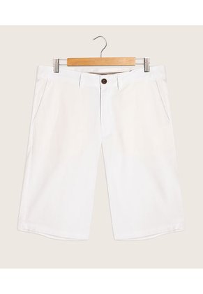 Bermuda Para Hombre Regular Largo Color Blanco Marca Patprimo #44100414