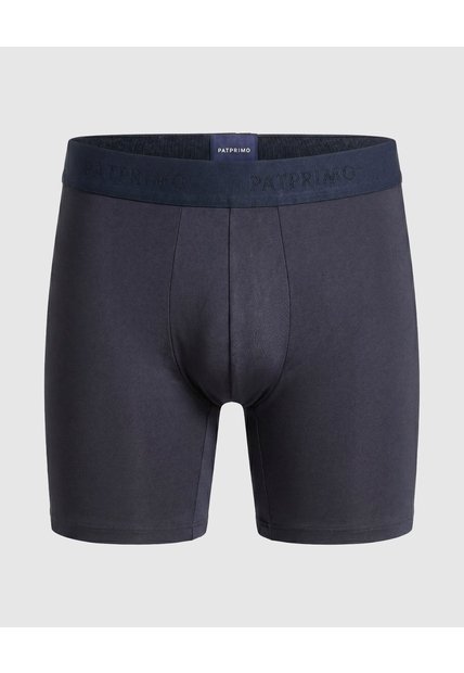 Boxer Medio Microperforado  X1 Para Hombre Azul Patprimo