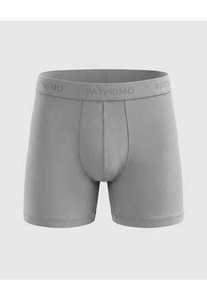 Boxer Medio Microperforado X1 Para Hombre Gris Patprimo