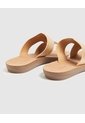 Sandalias Planas Metalizadas   Para Mujer Dorado Patprimo de Patprimo