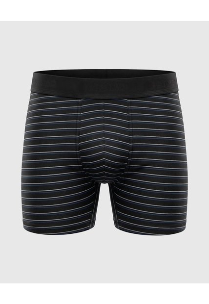 Boxer Medio Anatómico  X1 Para Hombre Negro Patprimo