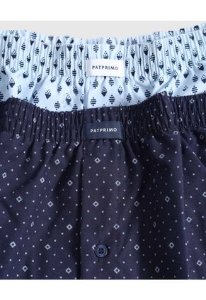 Pack X2 Bóxers Sueltos Estampados X2 Para Hombre Surtido Patprimo