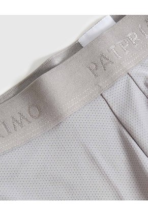 Boxer Medio Microperforado X1 Para Hombre Gris Patprimo
