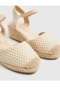 Espadriles De Plataforma   Para Mujer Crema Patprimo de Patprimo