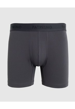 Boxer X2 Para Hombre Fleat Seamer Largo Color Negro Marca Patprimo #44000529