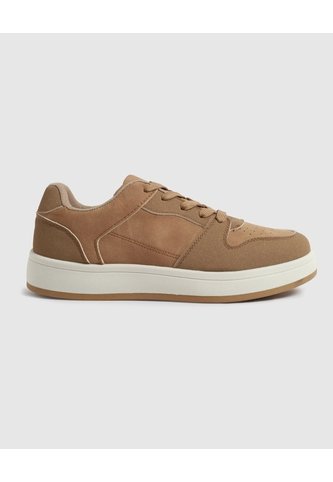 Tenis Casuales Unicolor   Para Hombre Café Patprimo Patprimo
