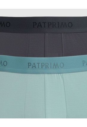 Boxer X2 Para Hombre Fleat Seamer Largo Color Negro Marca Patprimo #44000529